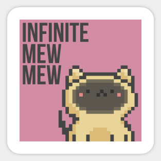 Pixel Cat 039 Sticker